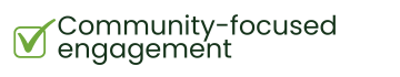C05 – Benefits Item- Community-focused engagement C05 – Benefits Item- Community-focused engagement